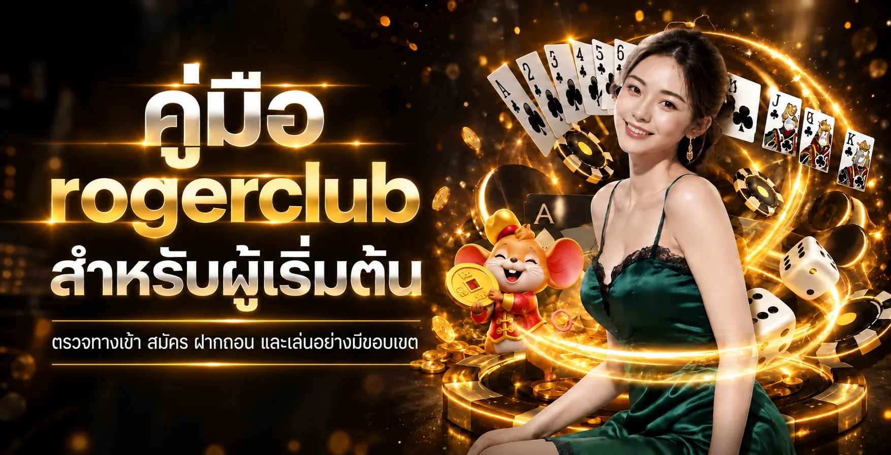 rogerclub | คู่มือทางเข้า สมัคร ฝากถอน สำหรับมือใหม่